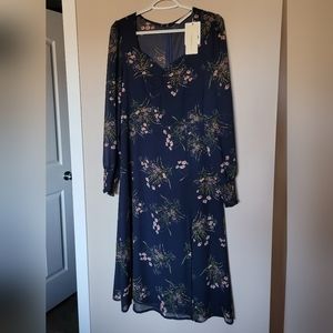 Floral Commense Dress w/ Tags